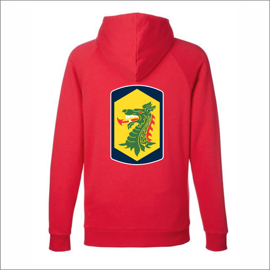 123rd Engineer Battalion Under Armour Rival Hooded Sweatshirt - Design A