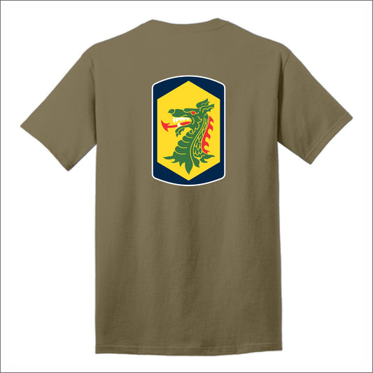 123rd Engineer Battalion Short Sleeve T-shirt - Design A