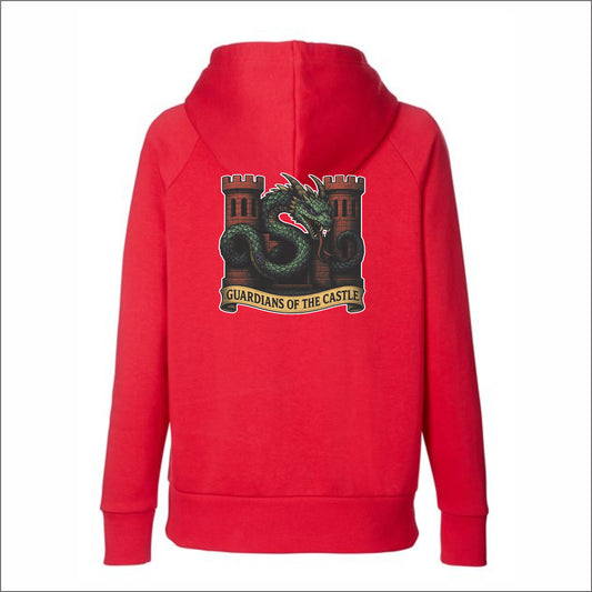 123rd Engineer Battalion Ladies Under Armour Rival Hooded Sweatshirt - Design B