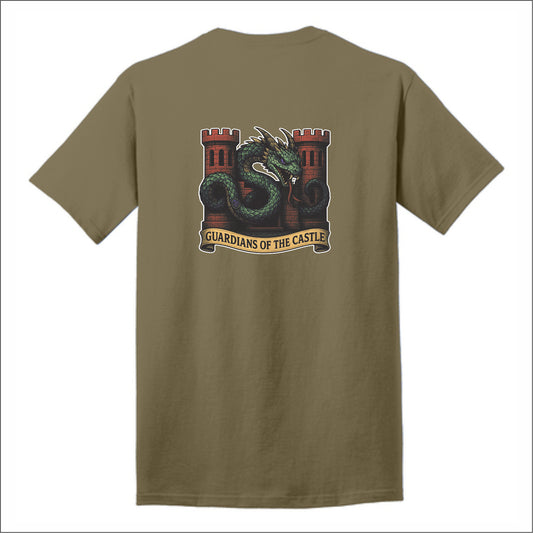 123rd Engineer Battalion Short Sleeve T-shirt - Design B