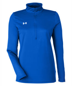 ALL Ladies Under Armour Team Tech Performance Half-Zip