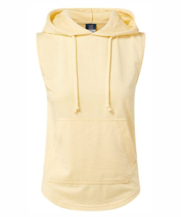 ALL Ladies Kinsley Sleeveless Hooded Sweatshirt