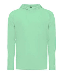 ALL Triblend Hooded Long Sleeve T