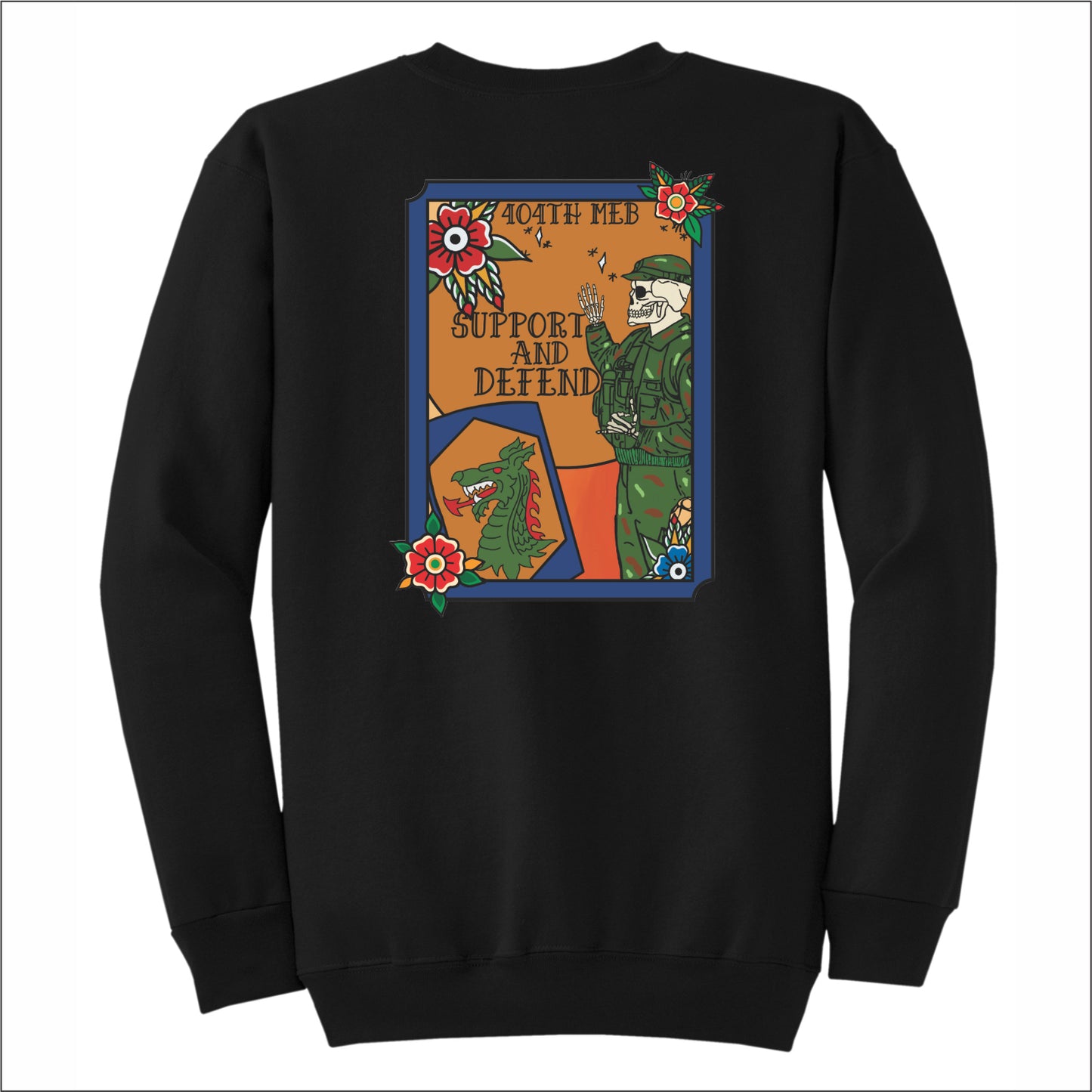 404th MEB Crewneck Sweatshirt - Des. C