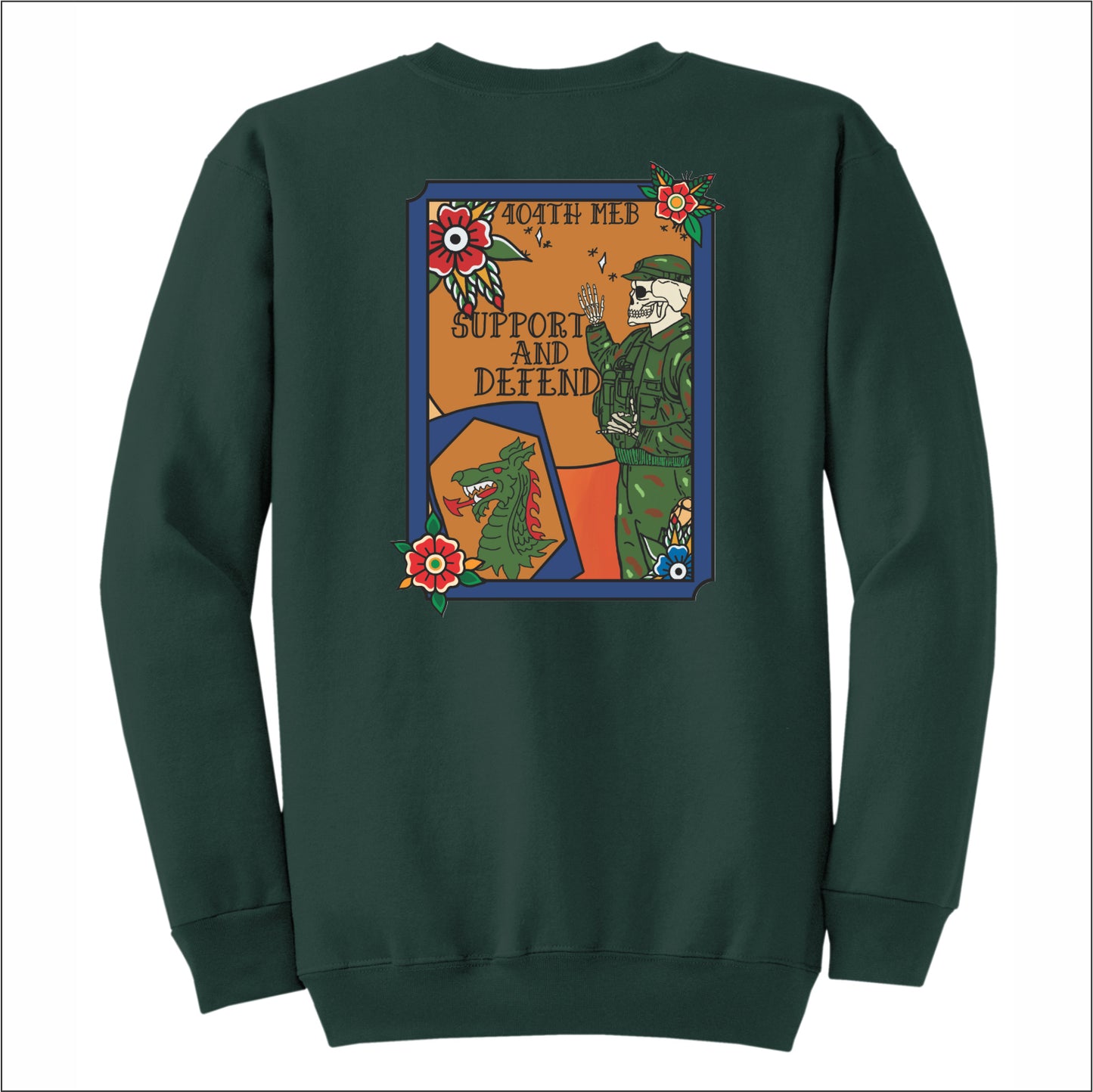 404th MEB Crewneck Sweatshirt - Des. C