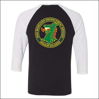 404th MEB Soft Jersey 3/4 Sleeve Baseball T