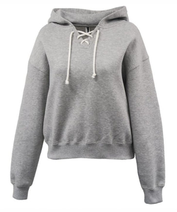 ALL Ladies Lace-Up Hoodie