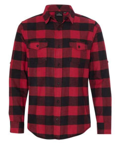 ALL Long Sleeve Plaid Flannel Shirt