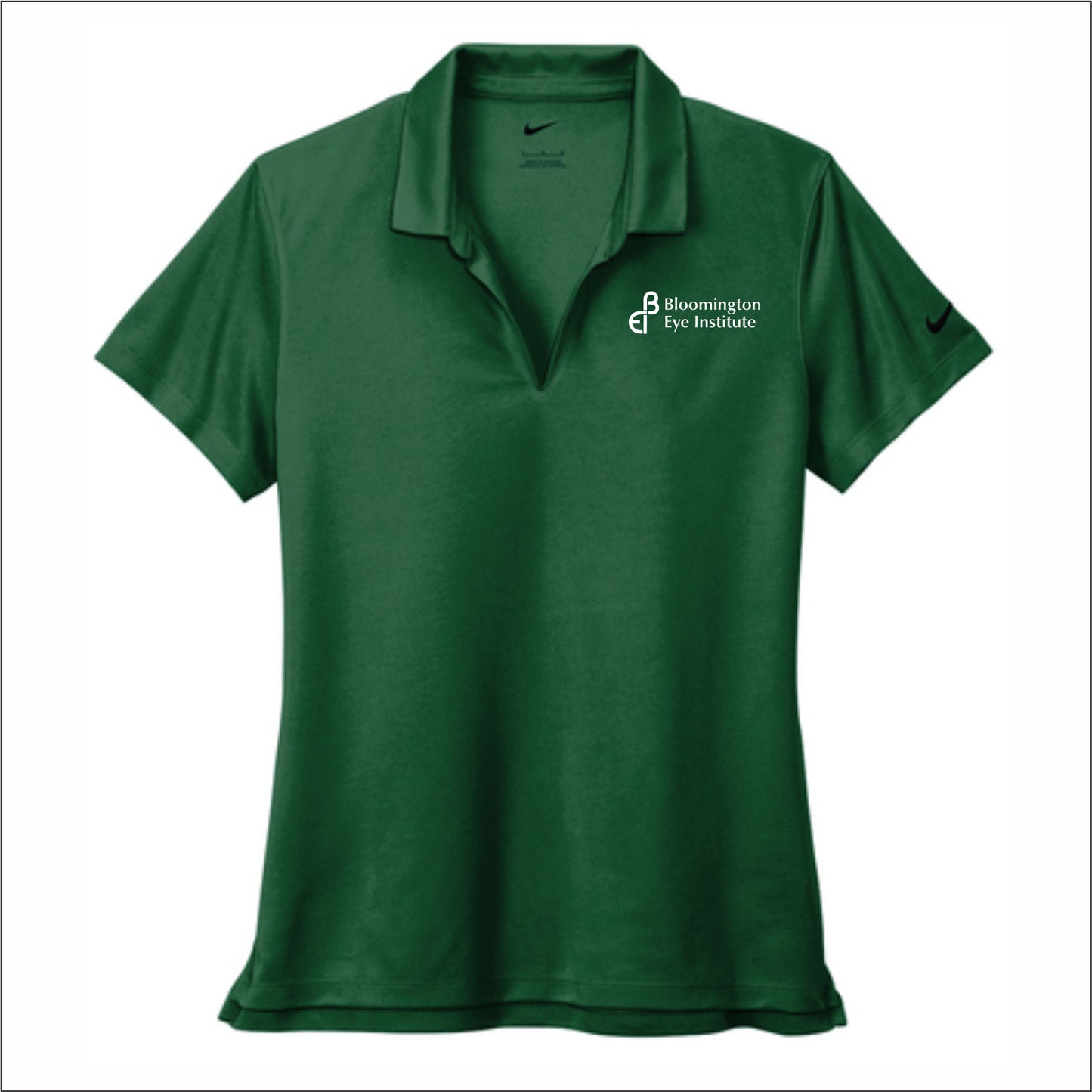 Bloomington Eye Inst. Ladies Nike Micro Pique Polo Shirt