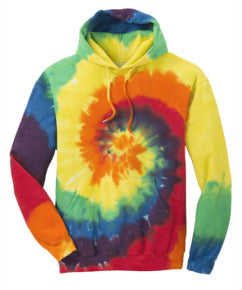 ALL Tie-Dye Hooded Sweatshirt