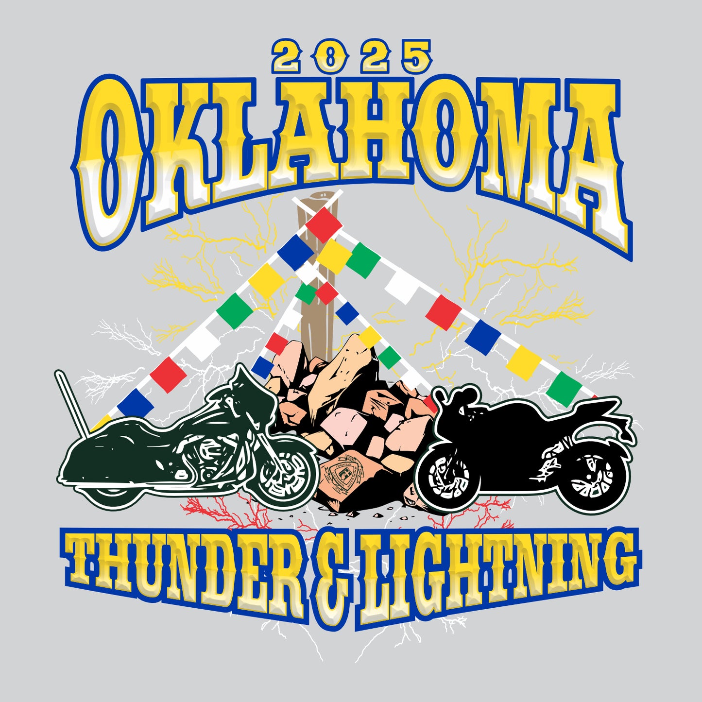 CMA Oklahoma Ladies Long Sleeve Performance Hooded Pullover T-shirt