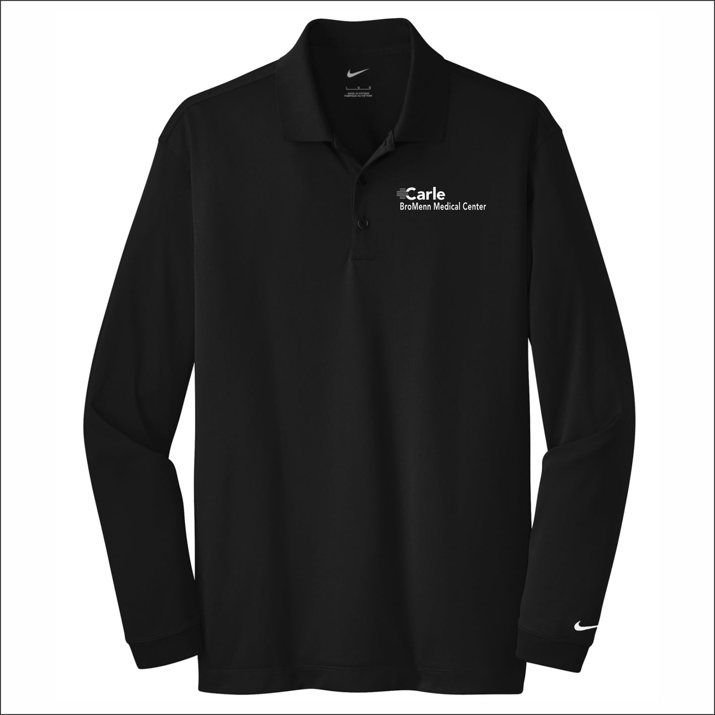 Carle BroMenn NIKE Long Sleeve Dri-FIT Stretch Tech Polo