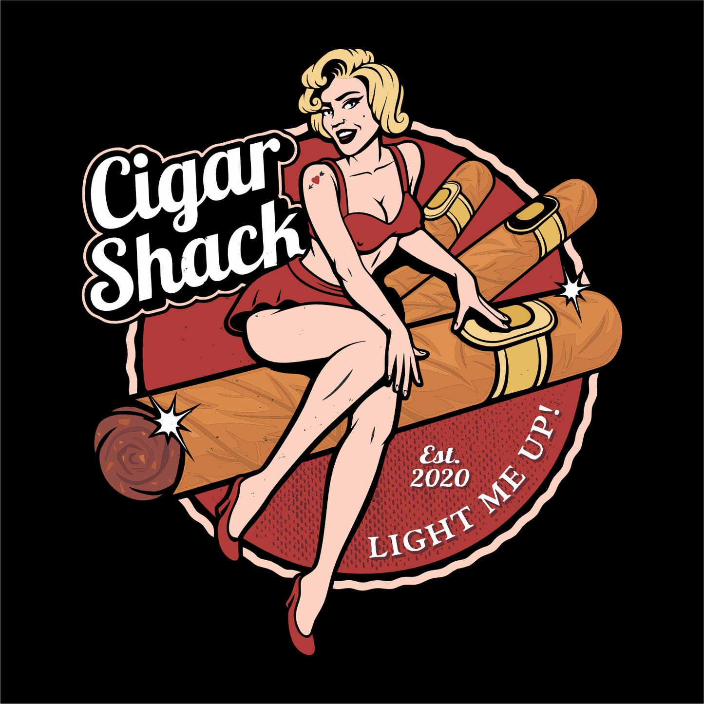 Cigar Shack Fan Favorite Tee - Design A