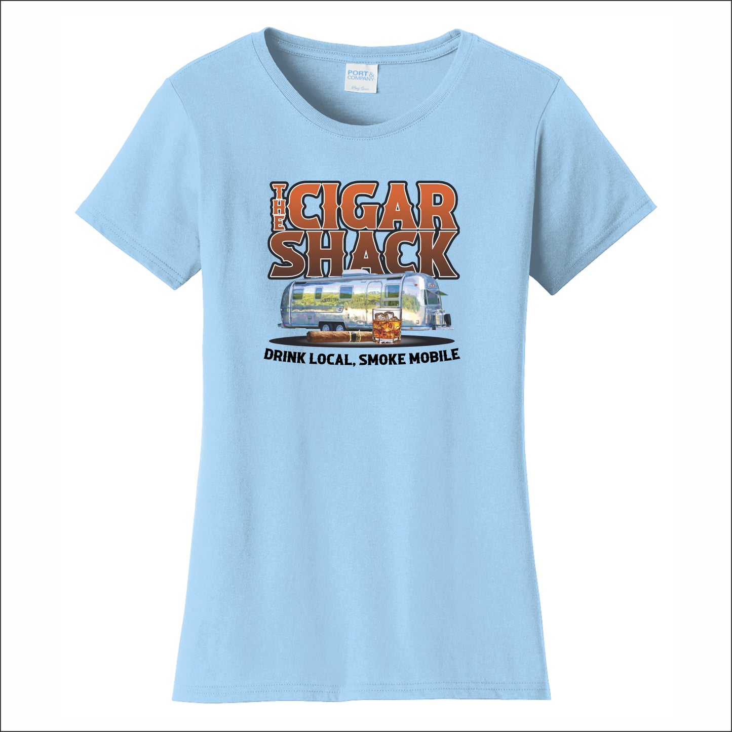 Cigar Shack Ladies Fan Favorite Tee - Design C