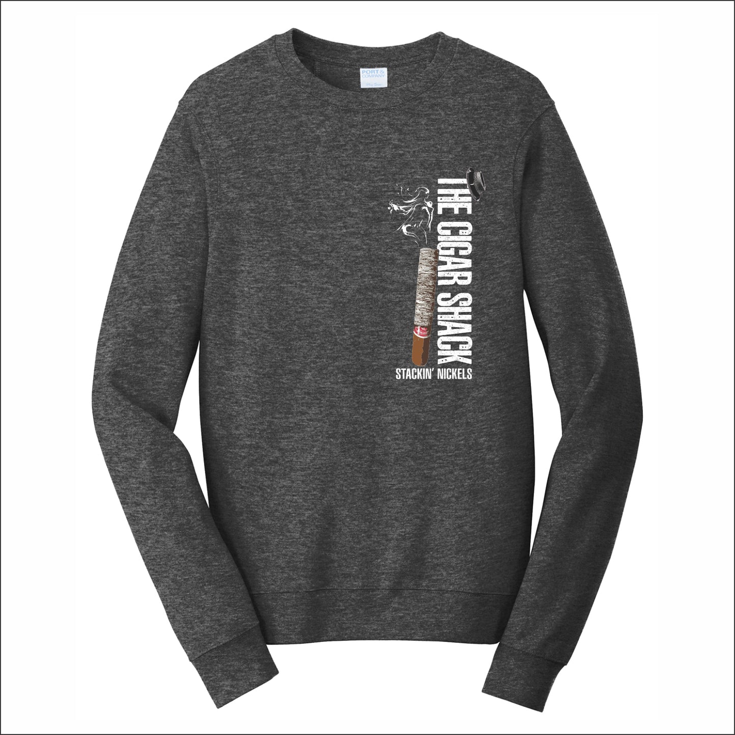 Cigar Shack Fan Favorite Crewneck Sweatshirt - Design B