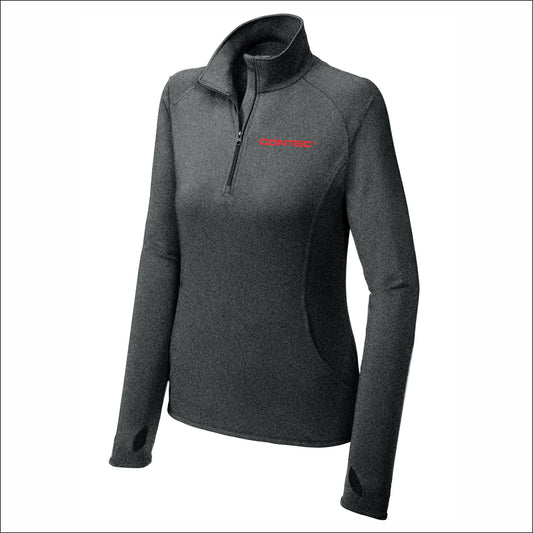 Contec Ladies Stretch 1/2 Zip Performance