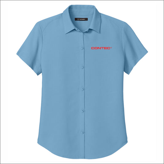Contec Ladies Short Sleeve UV Dockside Shirt