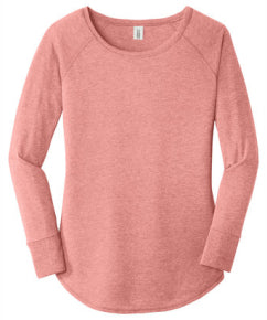 ALL Ladies Tri-Blend Long Sleeve Tunic Tee
