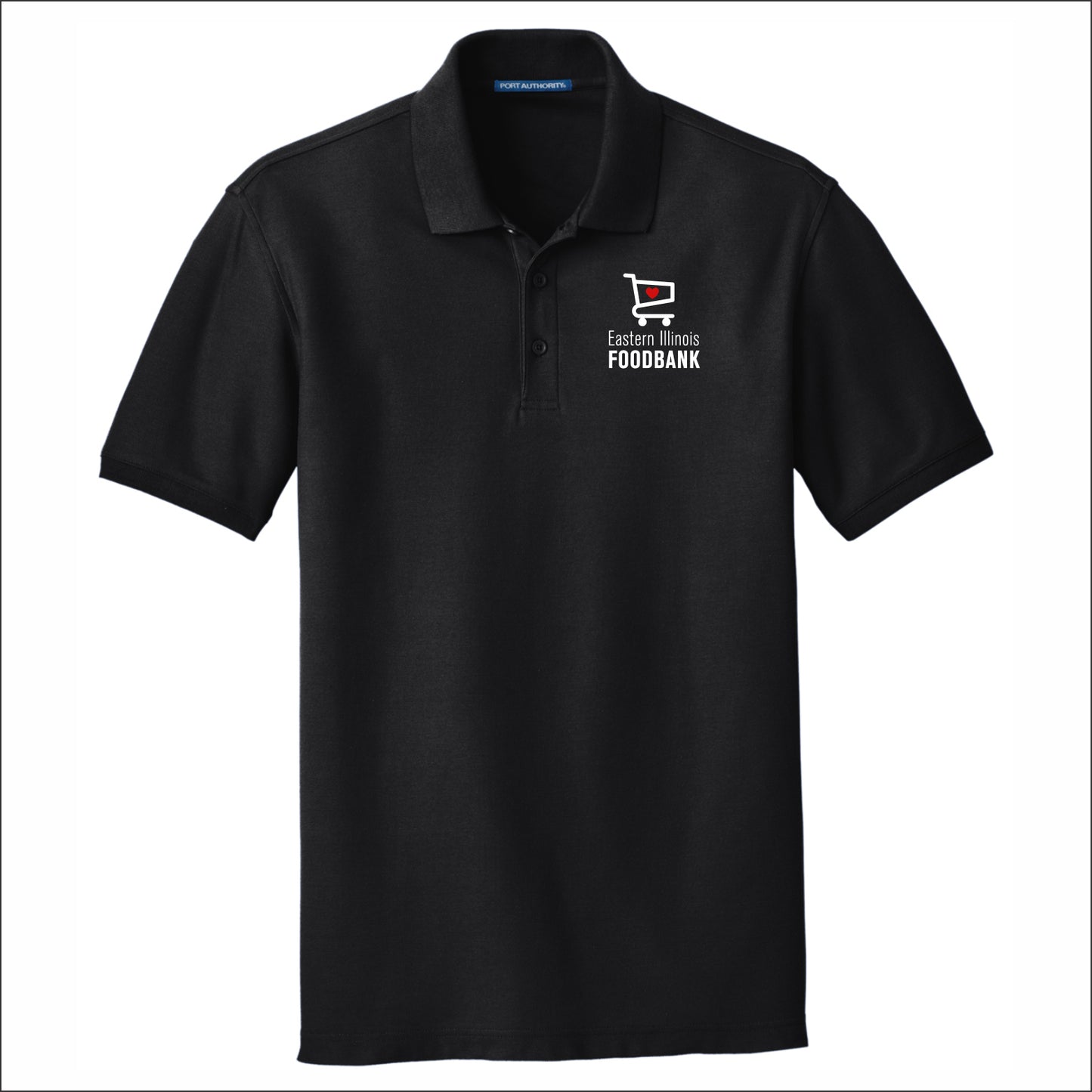 Eastern IL Food Bank Classic Pique Short Sleeve Polo Shirt