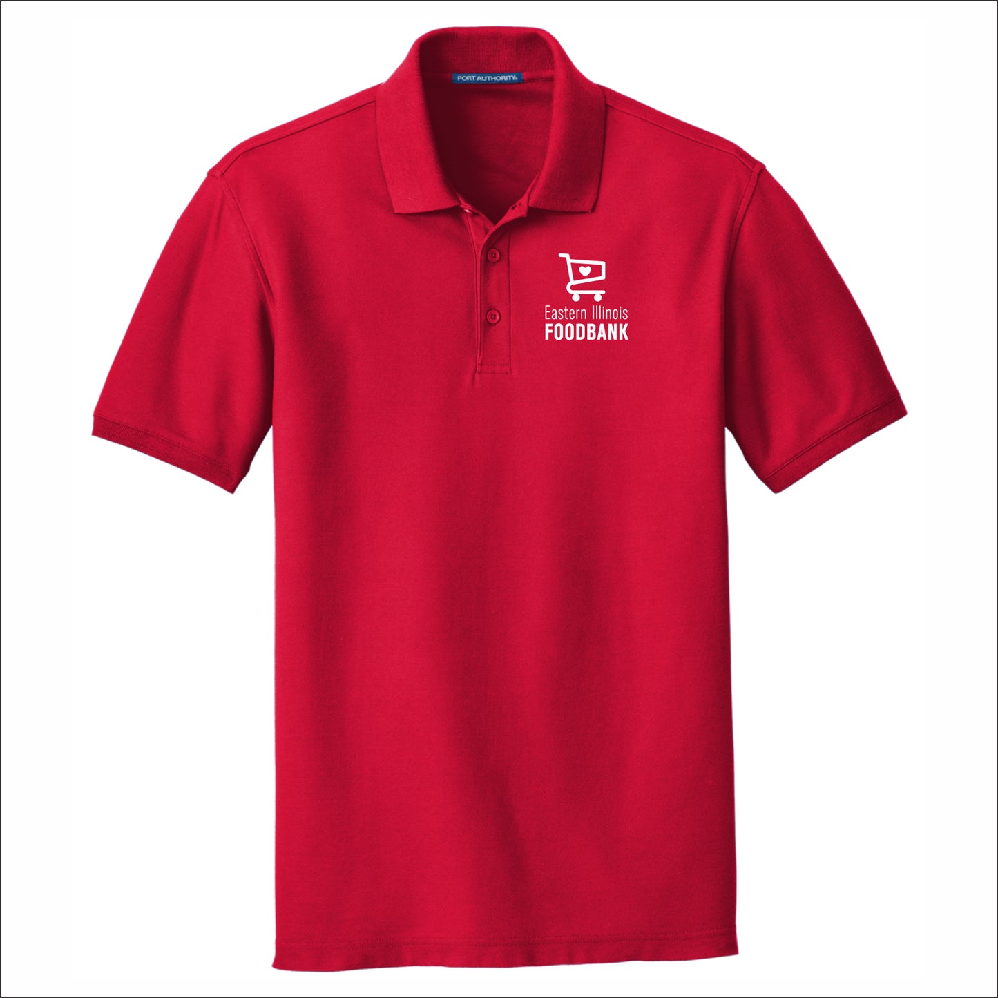 Eastern IL Food Bank Classic Pique Short Sleeve Polo Shirt
