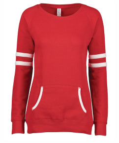 ALL Ladies Varsity Crewneck Sweatshirt
