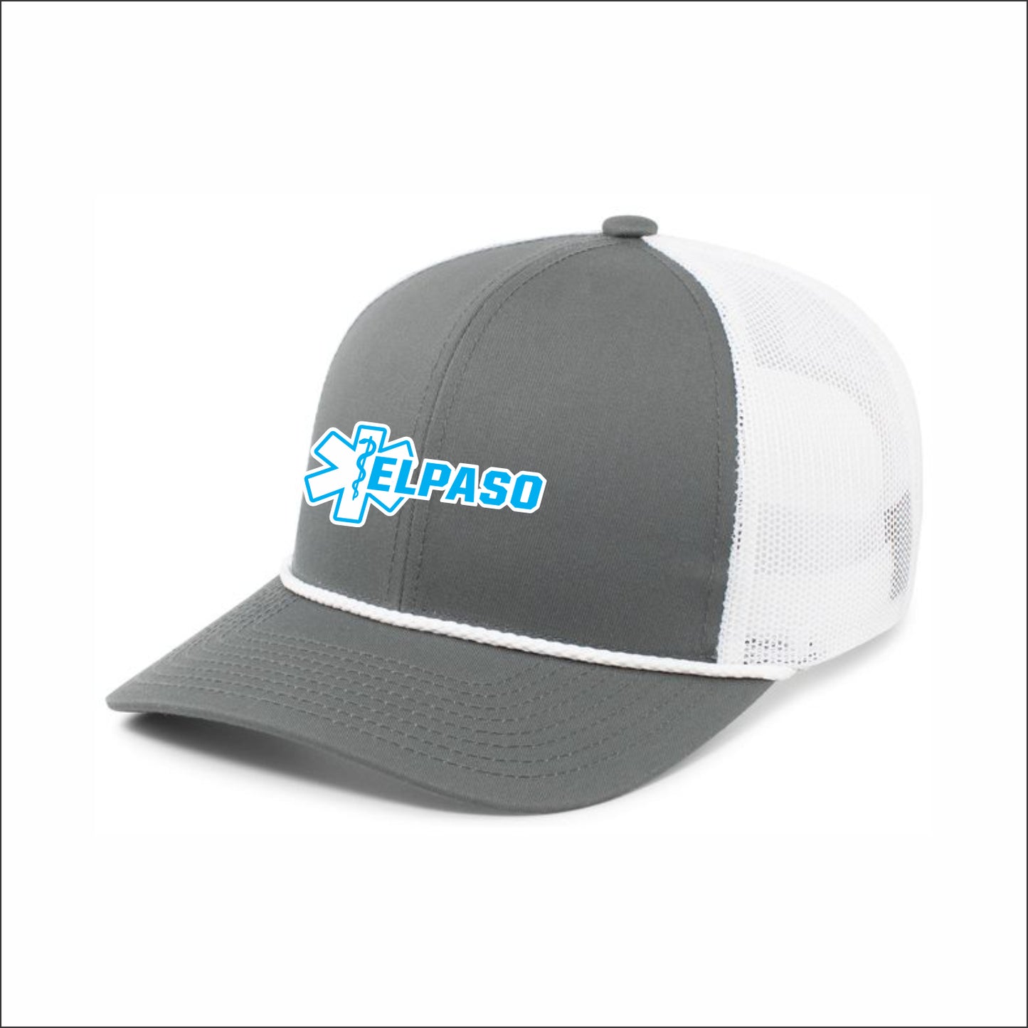 El Paso EMS Trucker Snapback Braid Cap