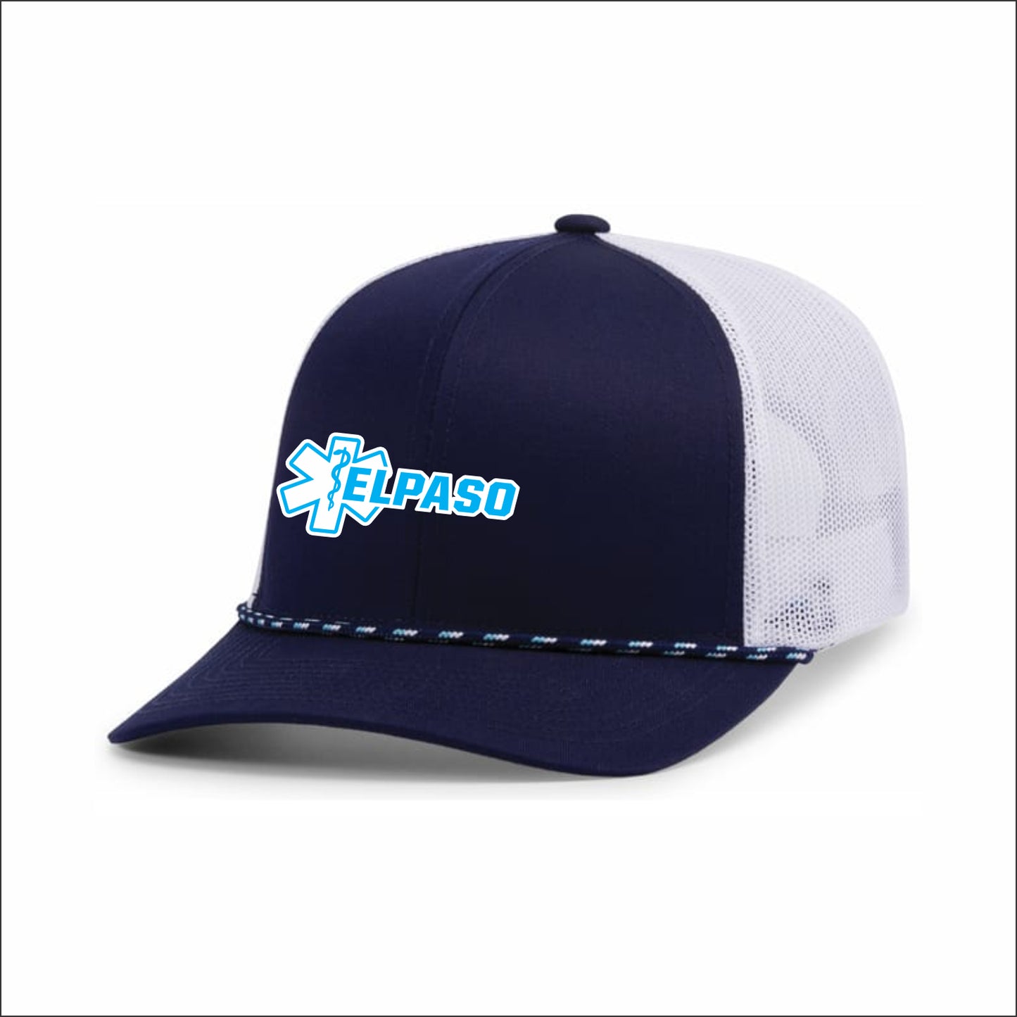 El Paso EMS Trucker Snapback Braid Cap