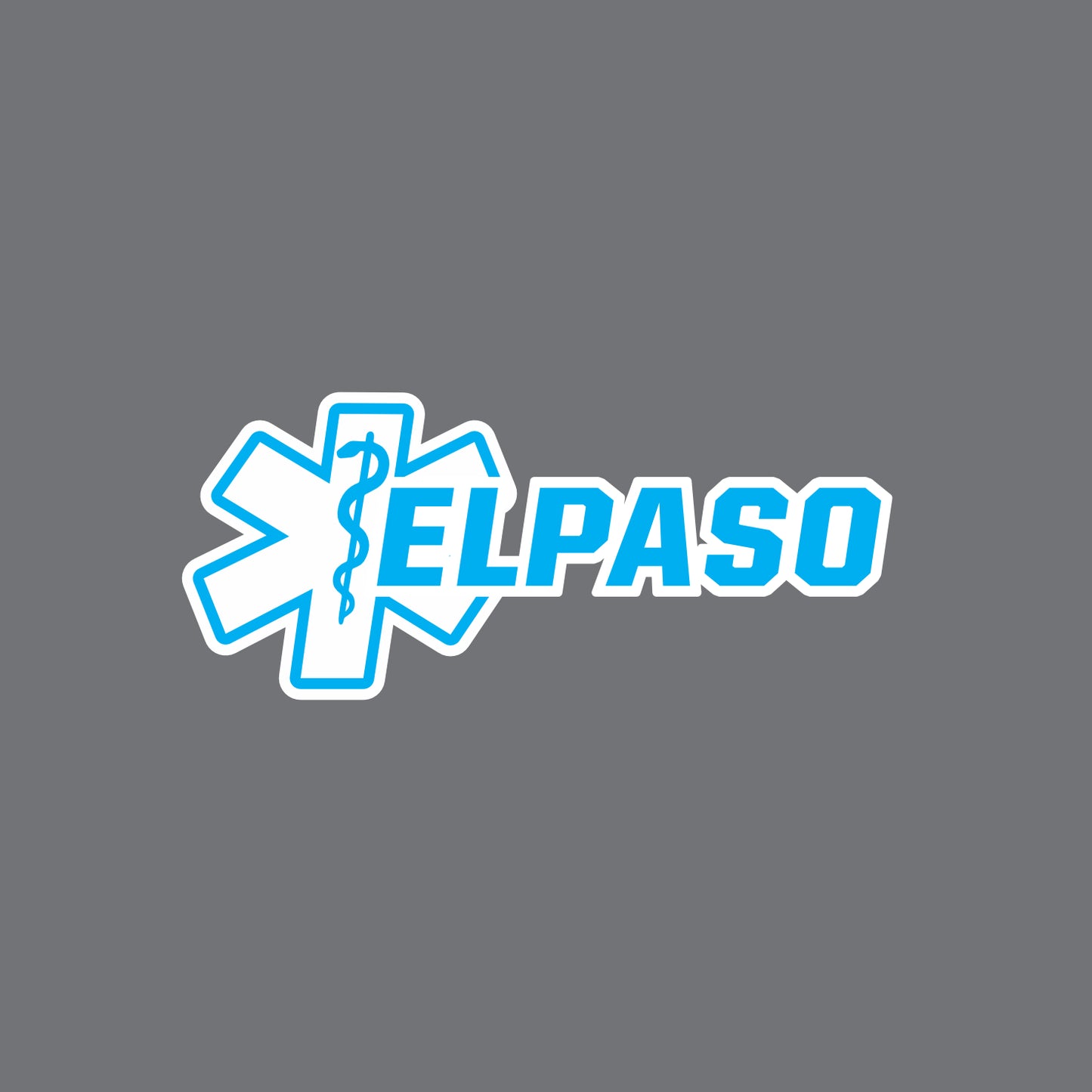 El Paso EMS Trucker Snapback Braid Cap