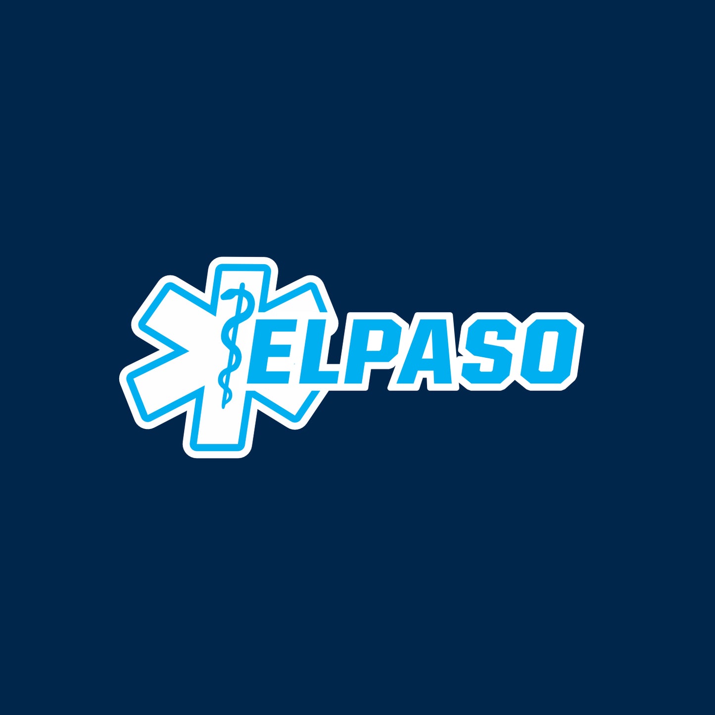 El Paso EMS Trucker Snapback Braid Cap