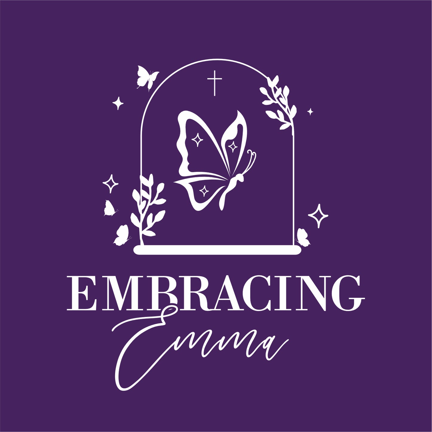 Embracing Emma Hooded Sweatshirt - Design A