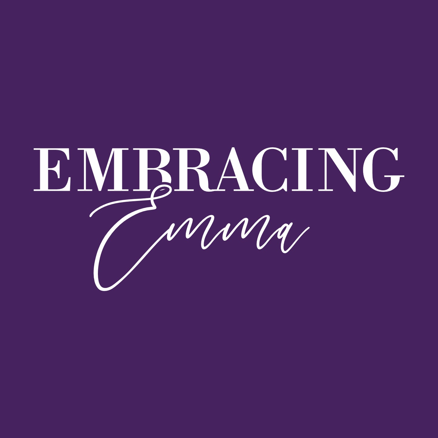 Embracing Emma Hooded Sweatshirt - Design C
