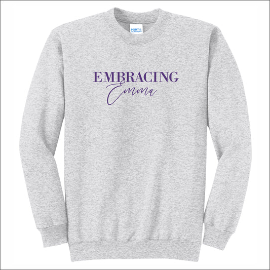 Embracing Emma Crewneck Sweatshirt - Design D