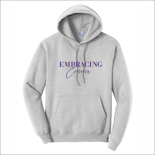 Embracing Emma Hooded Sweatshirt - Design D