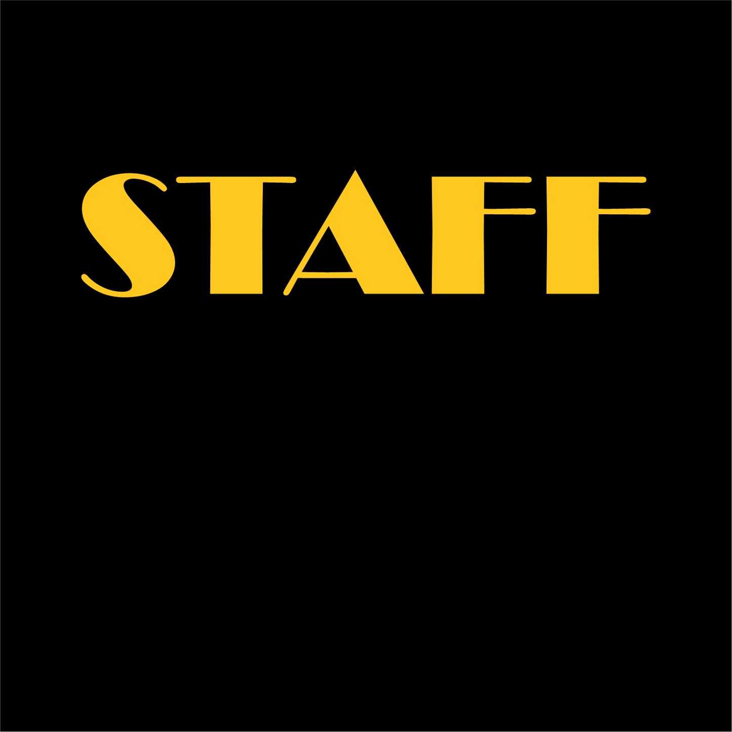 Fat Jacks STAFF Short Sleeve T-shirt