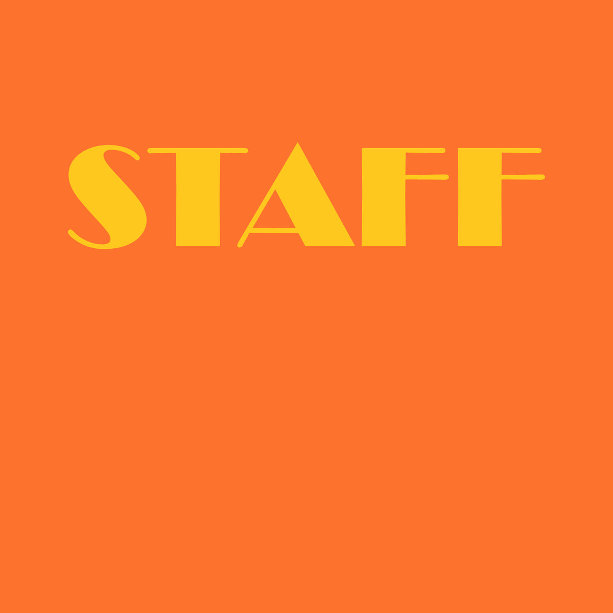 Fat Jacks STAFF Short Sleeve T-shirt