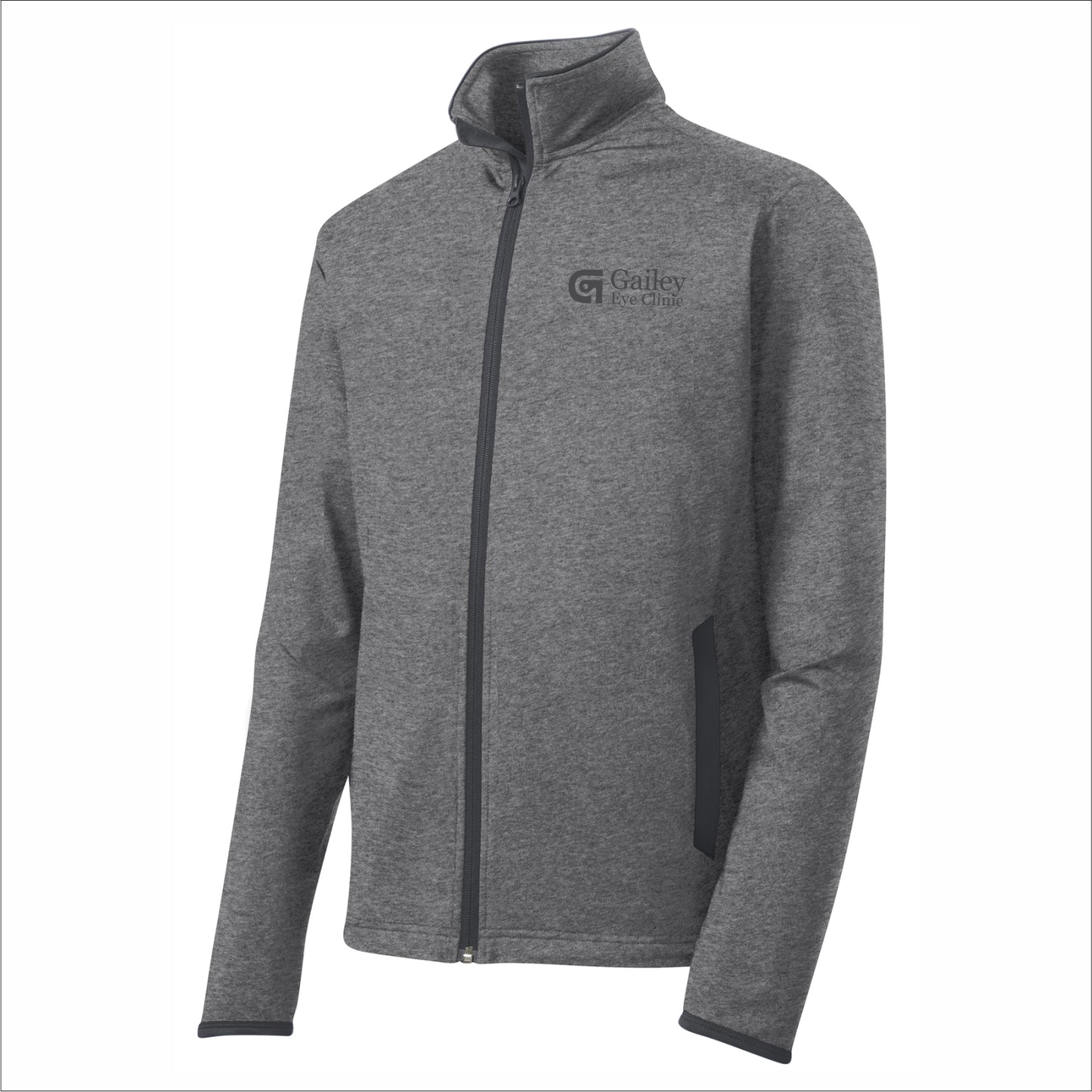 Gailey Eye Clinic Stretch Full-Zip with Tonal Logo