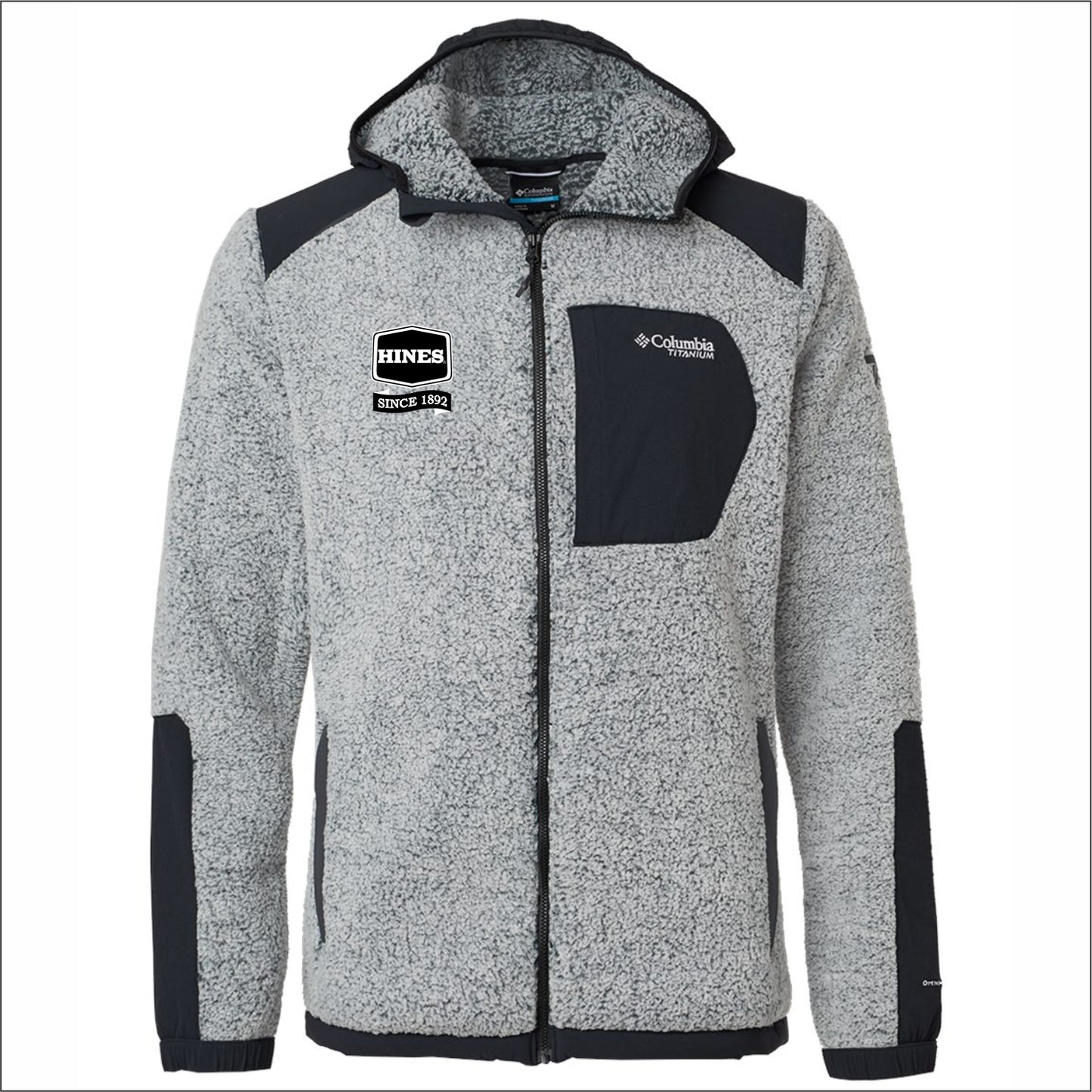 Hines Supply Columbia Arctic Crest Sherpa Full-Zip Jacket