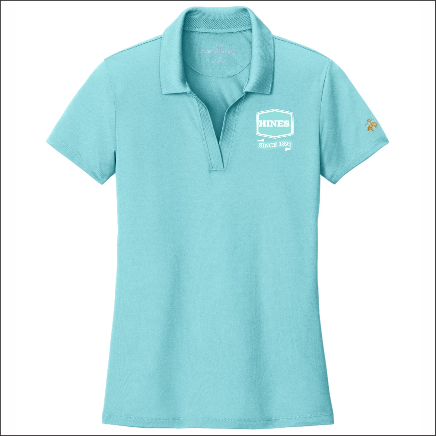 Hines Supply Brooks Brothers Women’s Mesh Pique Polo