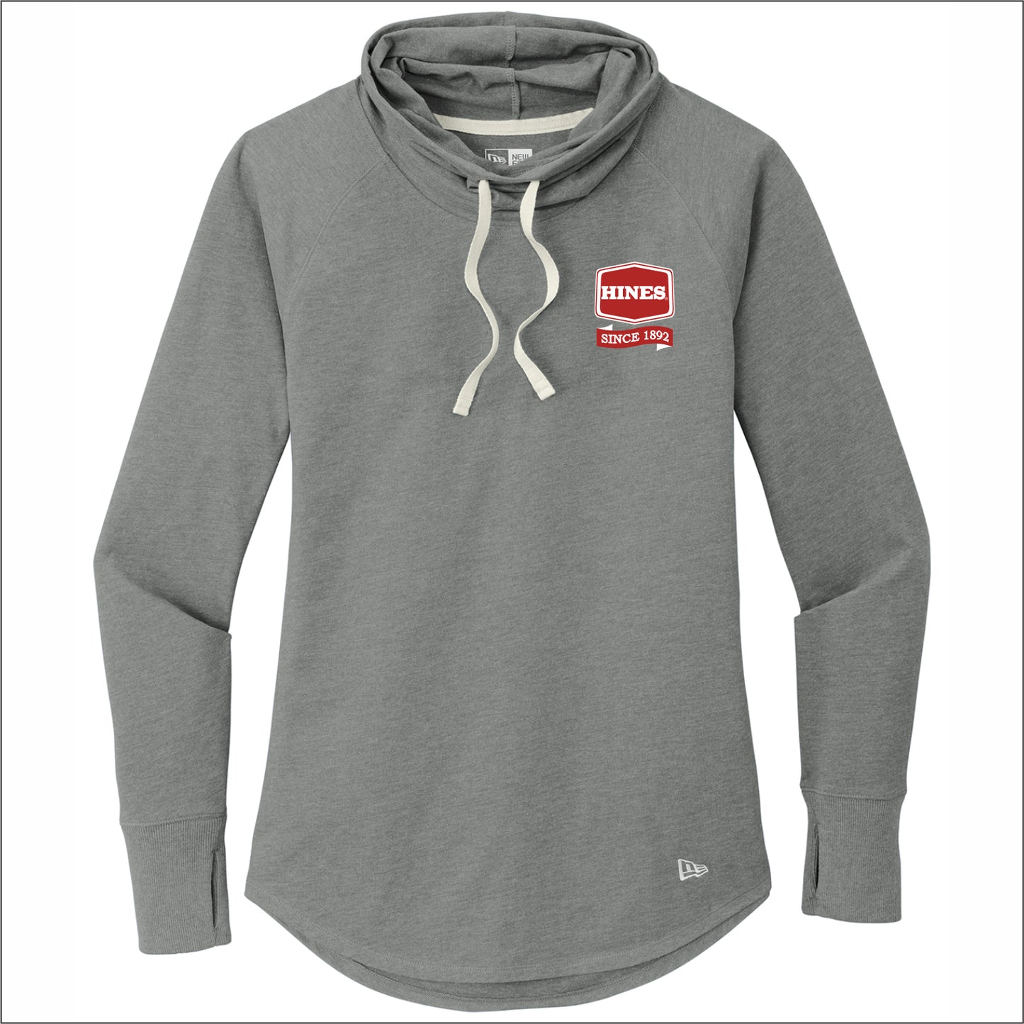Hines Supply New Era Women's Sueded Cotton Blend Cowl Tee