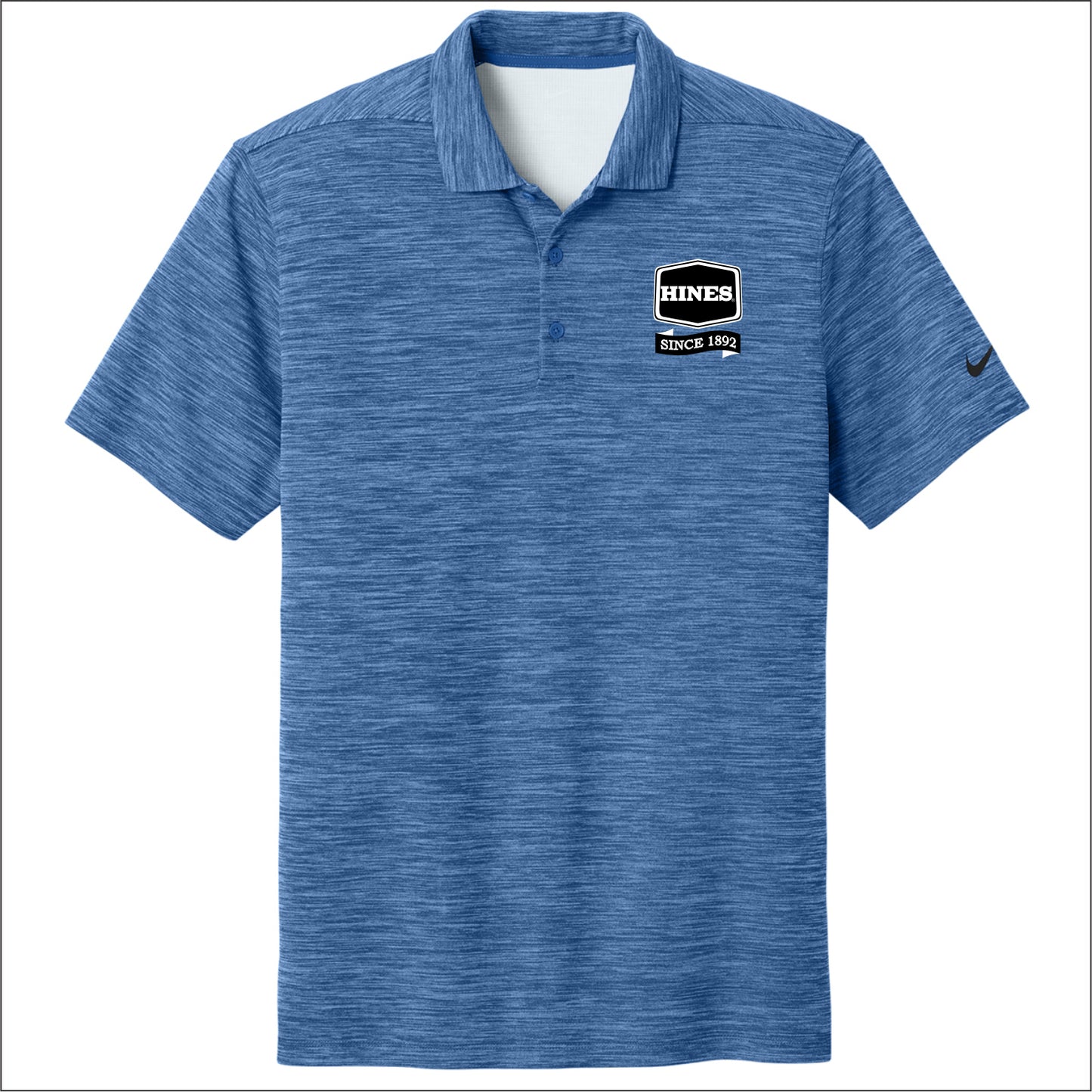 Hines Supply Nike Dri-FIT Striated Polo