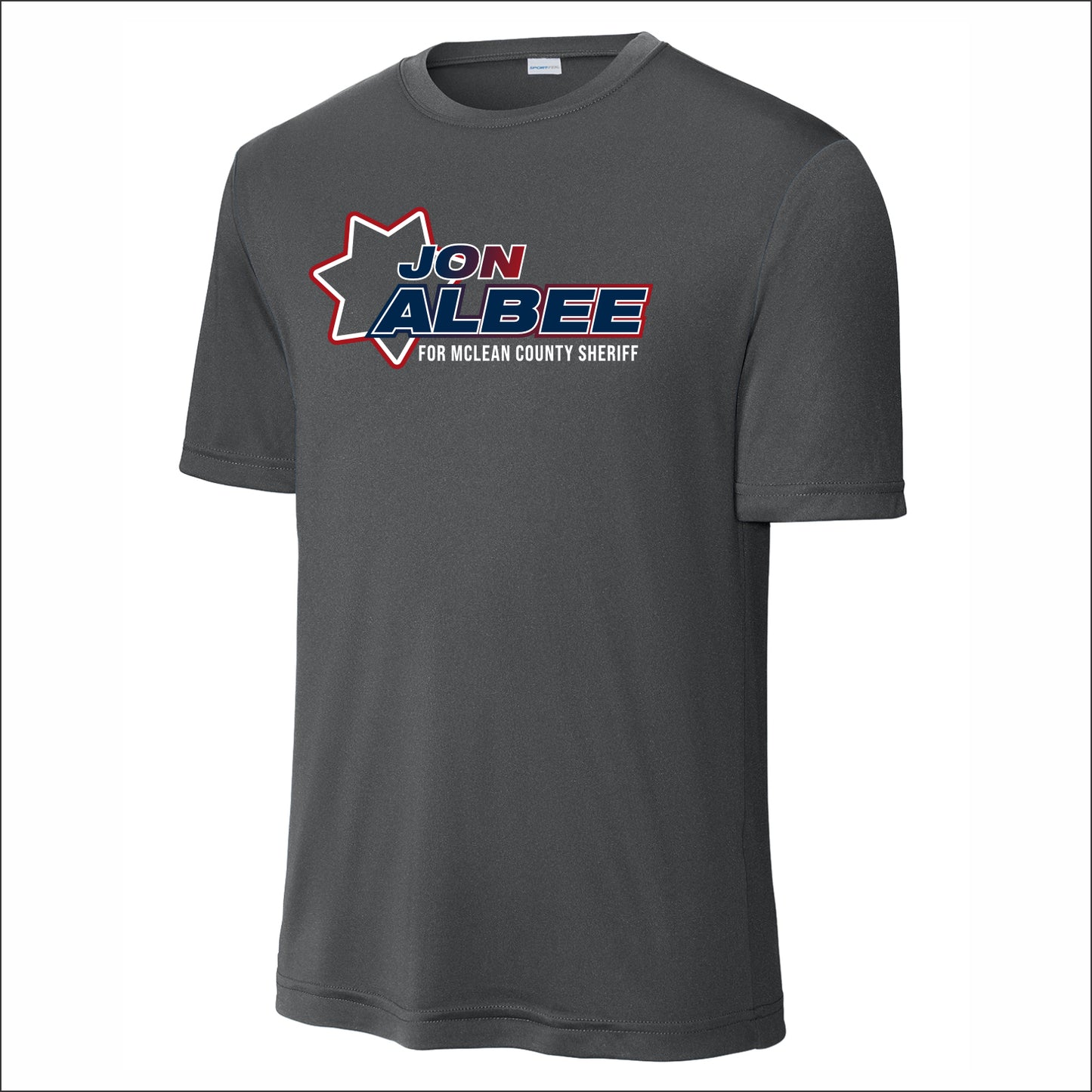 Jon Albee for Sheriff Performance T-shirt
