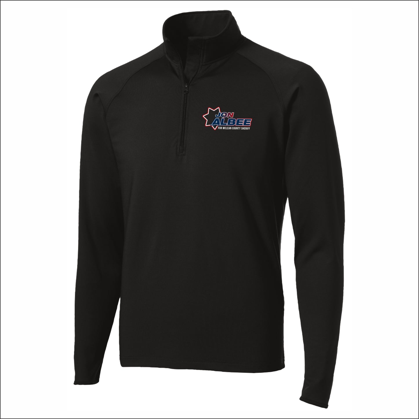 Jon Albee for Sheriff Stretch 1/2 Zip Performance
