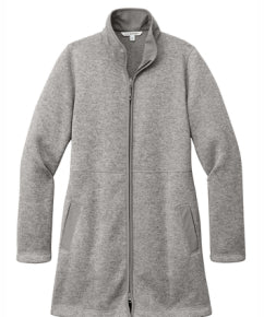 ALL Ladies Arc Sweater Fleece Long Jacket