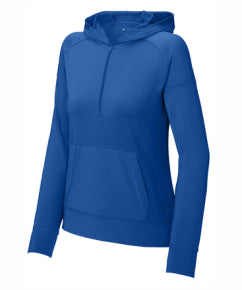 ALL Ladies Stretch 1/2 Zip Hoodie