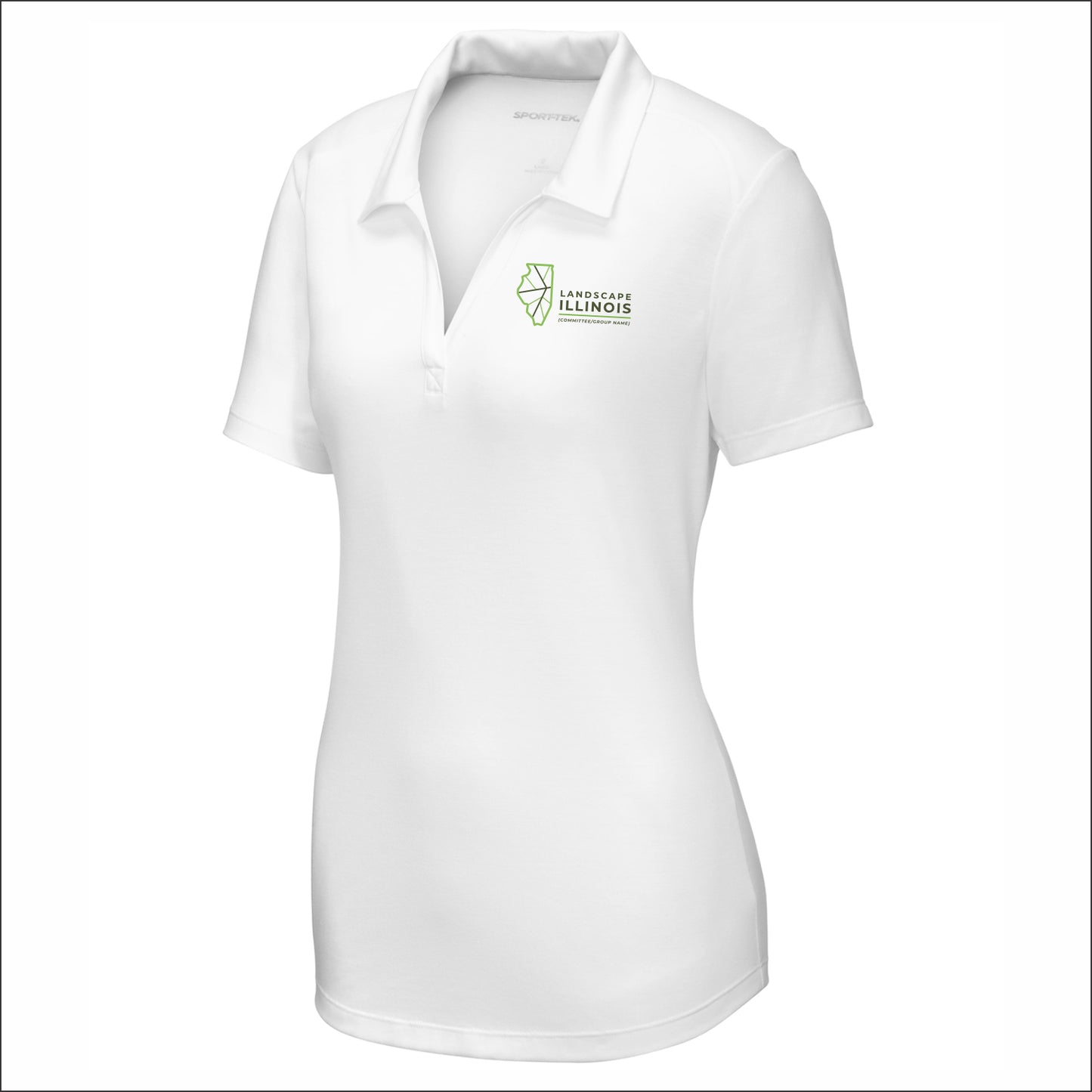 Landscape IL Committee Ladies Tri-Blend Wicking Polo Shirt