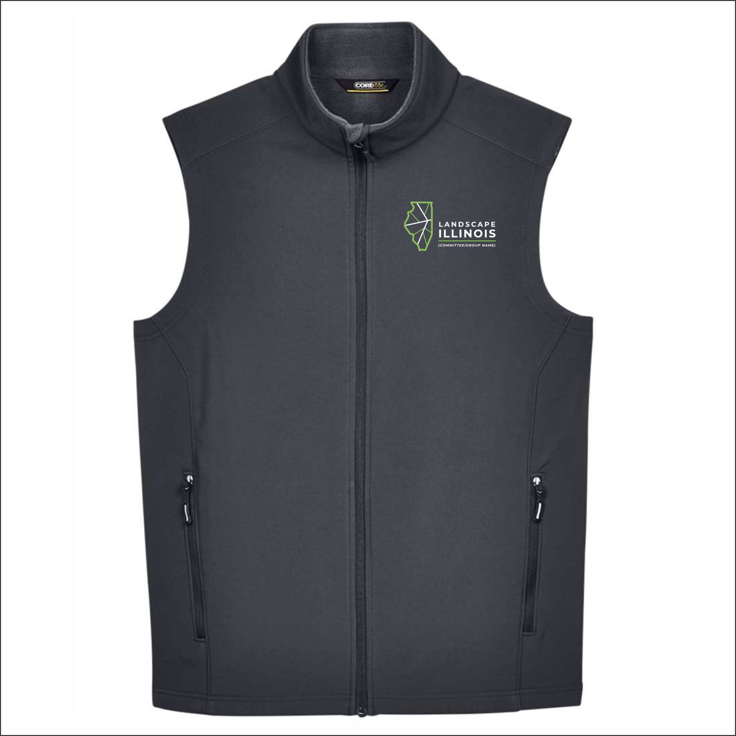 Landscape IL Committee Cruise Two-Layer Fleece Bonded Soft Shell Vest