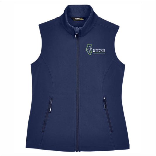 Landscape IL Committee Ladies Cruise Two-Layer Fleece Bonded Soft Shell Vest