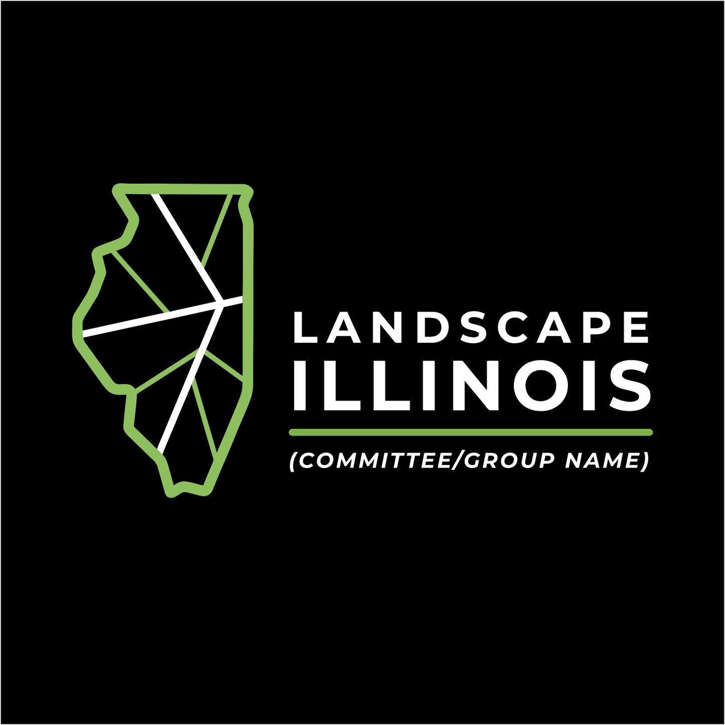 Landscape IL Committee Ladies Stretch 1/2 Zip Performance