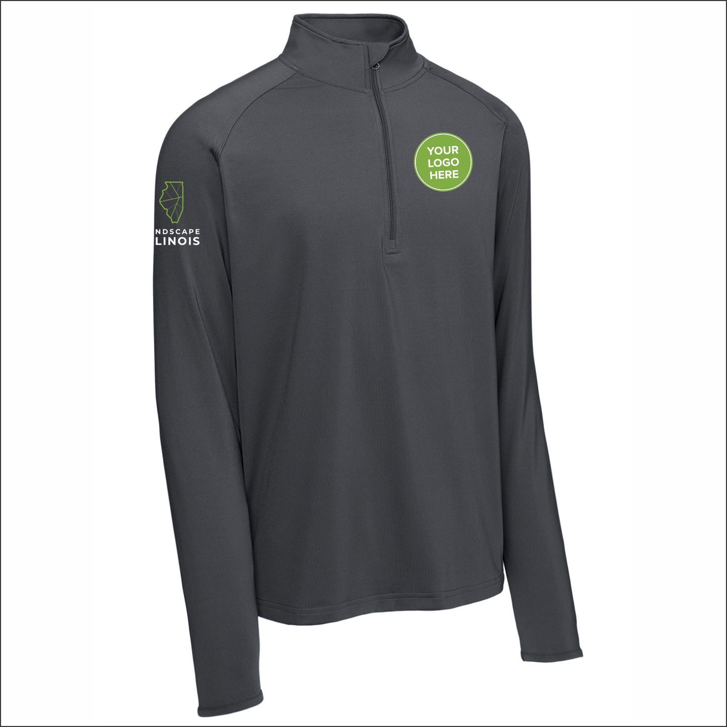Landscape Illinois Stretch 1/2 Zip Performance