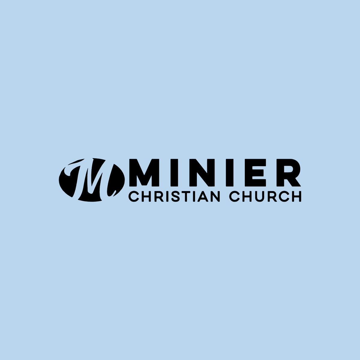 Minier Christian Church Pigment Dye T-shirt - Design A